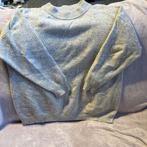 a new day plus size Heather Gray Crewneck Sweater